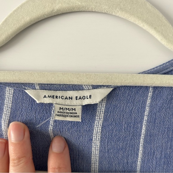 🐧2/$15 American Eagle Striped Long Sleeve - Picture 2 of 3